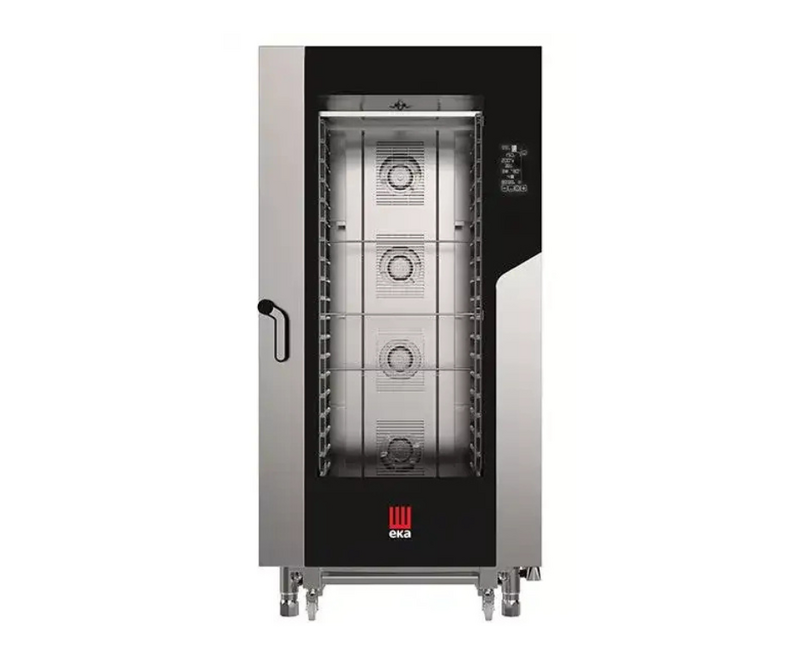 Cuptor electric cu convectie abur Tecnoeka Gastronomie, 20 x GN 1/1,control