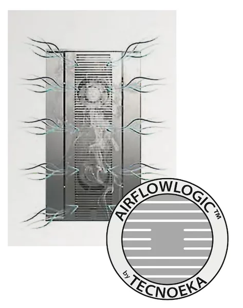 Cuptor electric cu convectie abur Tecnoeka Gastronomie, 20 x GN 1/1,control